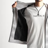 ジオメトリックジャガードフードパーカー | NICOLE | 詳細画像14 