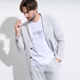 19ライトグレー | シアージャガードニットジャケット | NICOLE