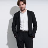 49ブラック | シアージャガードニットジャケット | NICOLE