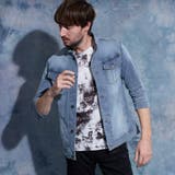 ライトオンスデニム7分袖Gジャン | NICOLE | 詳細画像1