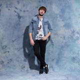 ライトオンスデニム7分袖Gジャン | NICOLE | 詳細画像3