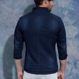 ライトオンスデニム7分袖Gジャン | NICOLE | 詳細画像7