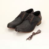 67ネイビー | アラカルトダービーシューズ | NICOLE