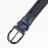 67ネイビー | ストレッチメッシュベルト | NICOLE