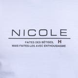 激シルケットVネック半袖Tシャツ | NICOLE | 詳細画像13