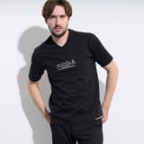 49ブラック | 激シルケットVネック半袖Tシャツ | NICOLE