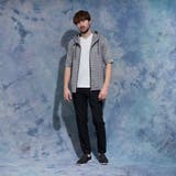 ジオメトリックプリント5分袖フードパーカー | NICOLE | 詳細画像3 