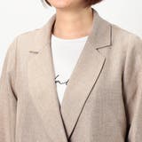 【WALDO】麻調ダブルジャケット | NICOLE | 詳細画像7