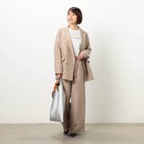 【WALDO】麻調ワイドパンツ | NICOLE | 詳細画像2