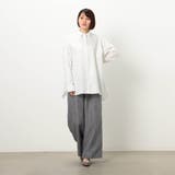 【WALDO】麻調ワイドパンツ | NICOLE | 詳細画像3