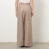 【WALDO】麻調ワイドパンツ | NICOLE | 詳細画像4