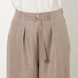 【WALDO】麻調ワイドパンツ | NICOLE | 詳細画像6