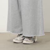 【WALDO】ミニ裏毛ワイドパンツ | NICOLE | 詳細画像9