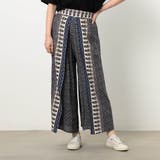 【WALDO】パネル柄プリントパンツ | NICOLE | 詳細画像1