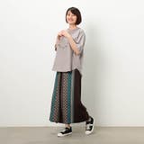 【WALDO】パネル柄プリントパンツ | NICOLE | 詳細画像6