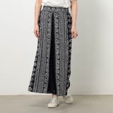 【WALDO】パネル柄プリントパンツ | NICOLE | 詳細画像1