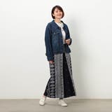 【WALDO】パネル柄プリントパンツ | NICOLE | 詳細画像3