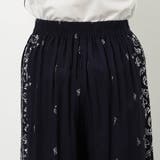 【WALDO】パネル柄プリントパンツ | NICOLE | 詳細画像7