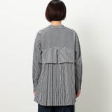 【WALDO】バックプリーツバンドカラーシャツ | NICOLE | 詳細画像3 