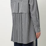 【WALDO】バックプリーツバンドカラーシャツ | NICOLE | 詳細画像4 