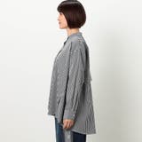 【WALDO】バックプリーツバンドカラーシャツ | NICOLE | 詳細画像5 