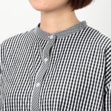 【WALDO】バックプリーツバンドカラーシャツ | NICOLE | 詳細画像6 