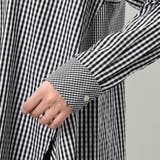 【WALDO】バックプリーツバンドカラーシャツ | NICOLE | 詳細画像7 