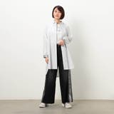 【WALDO】ストライプテープロゴ入りシャツ | NICOLE | 詳細画像2 