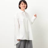 28オフホワイト | 【WALDO】レギュラー衿オーバーシャツ | NICOLE