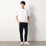 圧縮マイクロカノコ異素材切り替えTシャツ | NICOLE | 詳細画像2