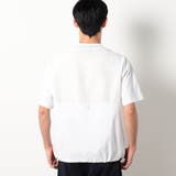 圧縮マイクロカノコ異素材切り替えTシャツ | NICOLE | 詳細画像3