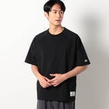 49ブラック | 【DISCUS別注】ドットメッシュラグランTシャツ | NICOLE