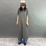 ランダムリブ素材ゆったりワンピース | NICOLE | 詳細画像17 