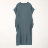 ランダムリブ素材ゆったりワンピース | NICOLE | 詳細画像5 