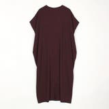 ランダムリブ素材ゆったりワンピース | NICOLE | 詳細画像6 