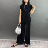 49ブラック | 【セットアップ】プルオーバー×パンツ | NICOLE