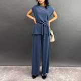 60ブルー | 【セットアップ】プルオーバー×パンツ | NICOLE