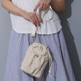 28オフホワイト | 巾着ショルダーバッグ | NICOLE