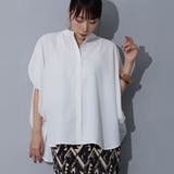 28オフホワイト | 袖タックブラウス | NICOLE