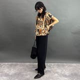 フリル袖柄シャツ | NICOLE | 詳細画像14