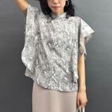 91その他2 | フリル袖柄シャツ | NICOLE