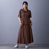 ウエストドロスト半袖シャツ | NICOLE | 詳細画像2 