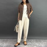 ウエストドロスト半袖シャツ | NICOLE | 詳細画像6 