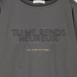 エンボス刺繍Tシャツ | NICOLE | 詳細画像21 