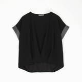 裾タックTEE | NICOLE | 詳細画像4 