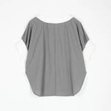 異素材切り替えTEE | NICOLE | 詳細画像5