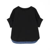 異素材切り替えTEE | NICOLE | 詳細画像6