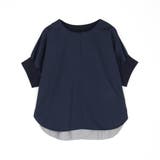 異素材切り替えTEE | NICOLE | 詳細画像8