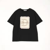 刺繍デザインTシャツ | NICOLE | 詳細画像3