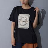 49ブラック | 刺繍デザインTシャツ | NICOLE
